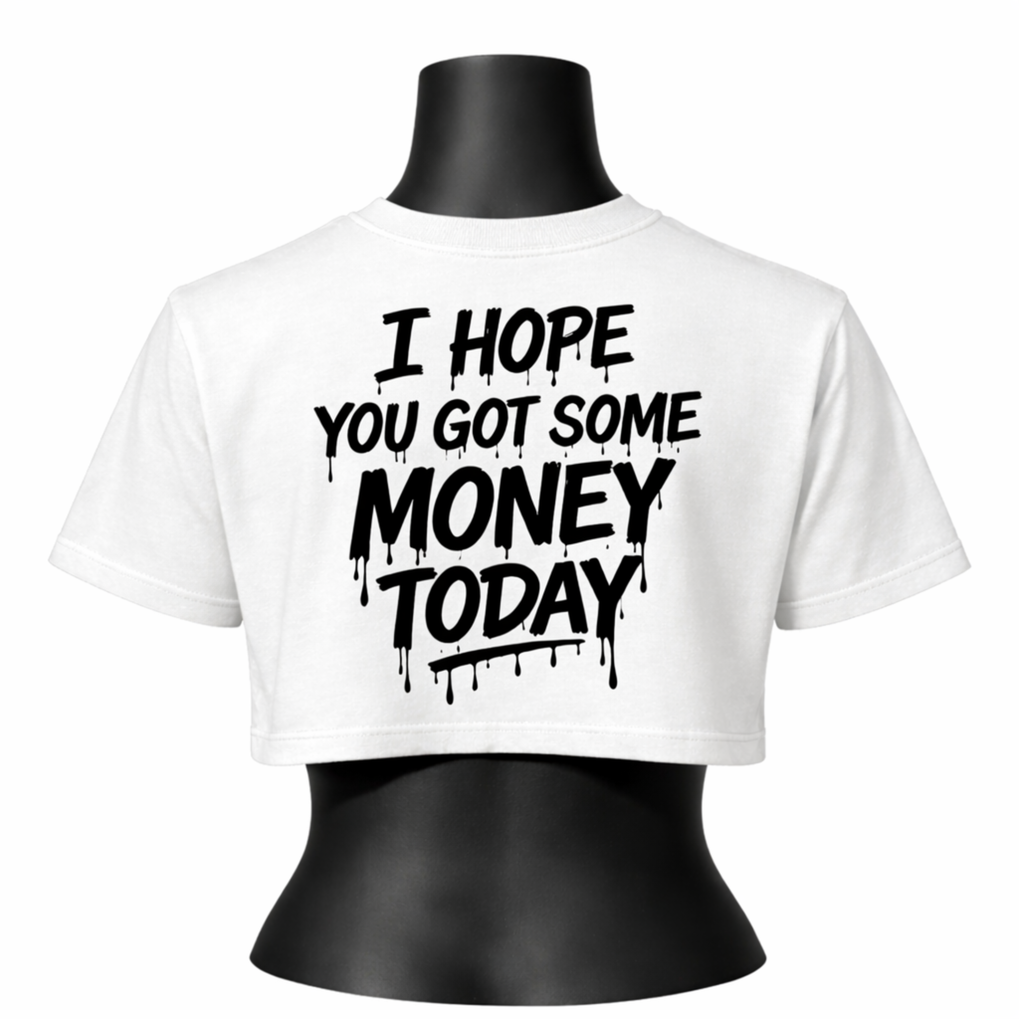 Couch Money “Hopeful” Crop Tee