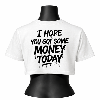 Couch Money “Hopeful” Crop Tee