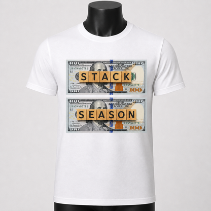 STACK SEASON Tee
Front Graphic | Unisex Fit