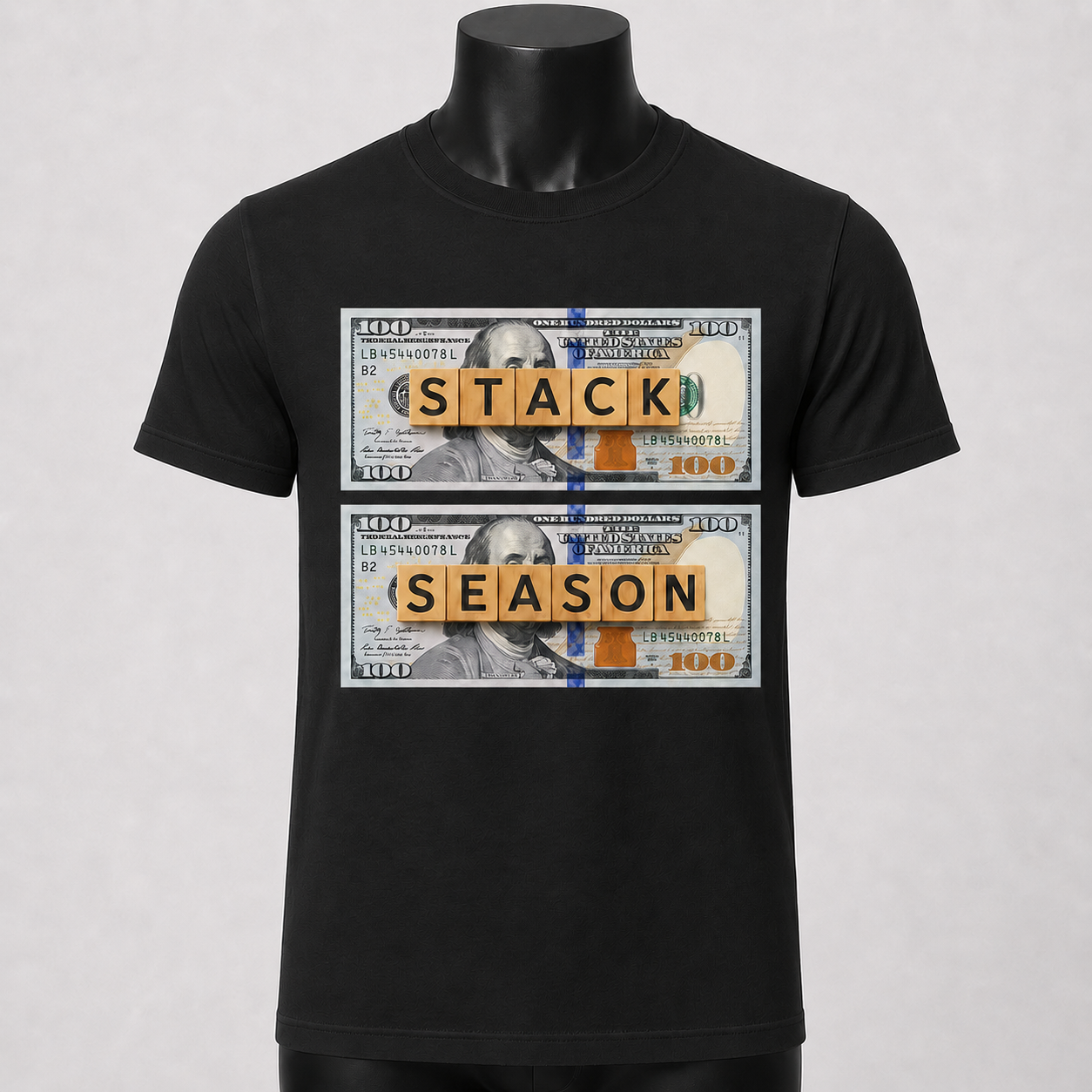 STACK SEASON Tee
Front Graphic | Unisex Fit