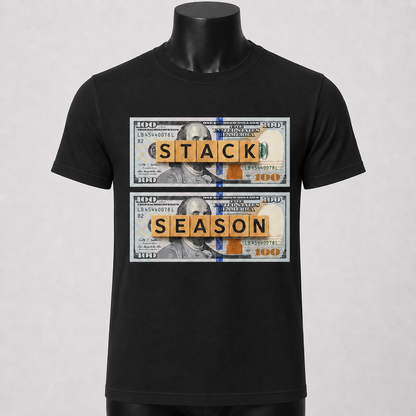 STACK SEASON Tee
Front Graphic | Unisex Fit