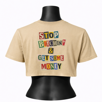 Ransom note Crop Tee